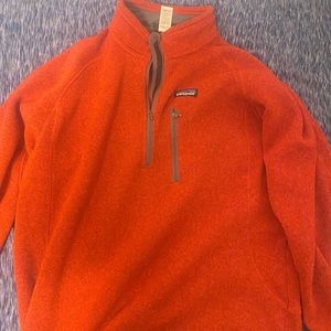 Patagonia Better Sweater 1/4 Zip XL Red